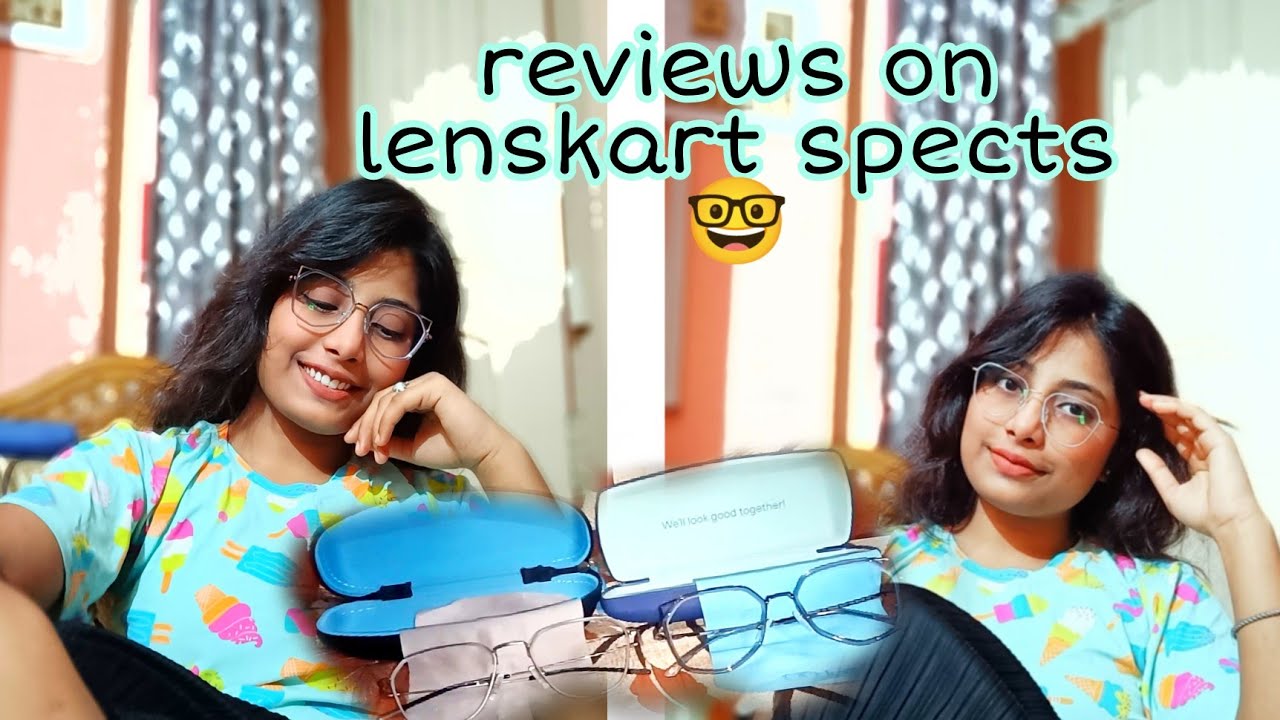 my lenskart order / review 🤓 Shriuuu Vlogs lenskart lenskartreviews youtube 
