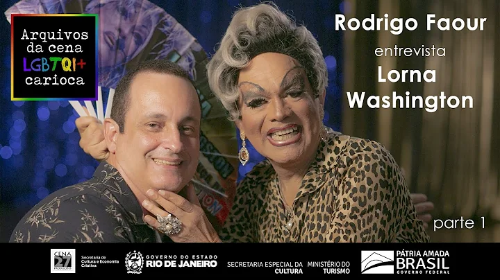 PIONEIRA NAS BOATES GAYS DO RJ, LORNA WASHINGTON F...