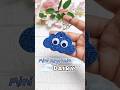 Mini Keychain Diary💙✨ #shorts #ytshorts   #diy #craft #miniaturedecor  #diy notebook #howtomake #art