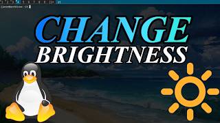 Change your brightness from the terminal! 😮