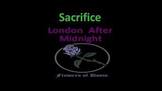 London After Midnight - Sacrifice (goth darkwave karaoke ゴス ゴシック カラオケ lyric video)