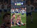 🏆 England 8-2 Croatia ⚽ Epic Victory Celebration 🎉 | Funny 3D Football Shorts #england #croatia
