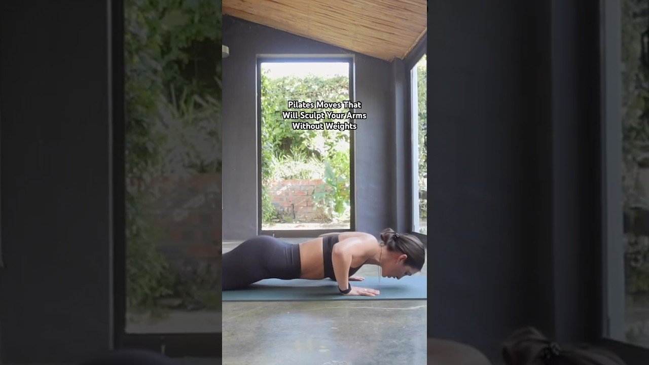 Pilates Moves That Will Sculpt Your Arms Without Weights | Tash Naturally Pilates
