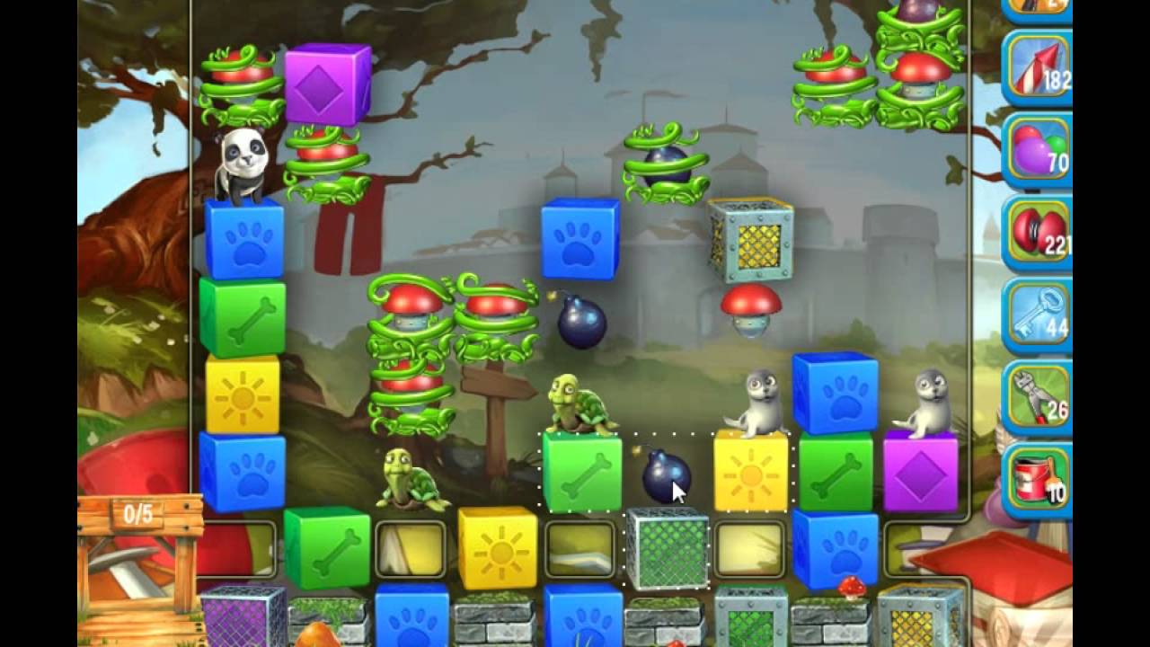 Pet Rescue Saga level 1443 no boosters 😈 ►TOBIAS DEAMON◄