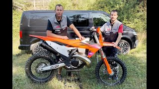 TESTING SUSPENSIONS WP 2024 ENDURO BY MECA MX