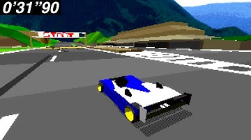 🏆 Big Forest - Best Lap [Proto] (31"90) [SS/NTSC-U] Virtua Racing