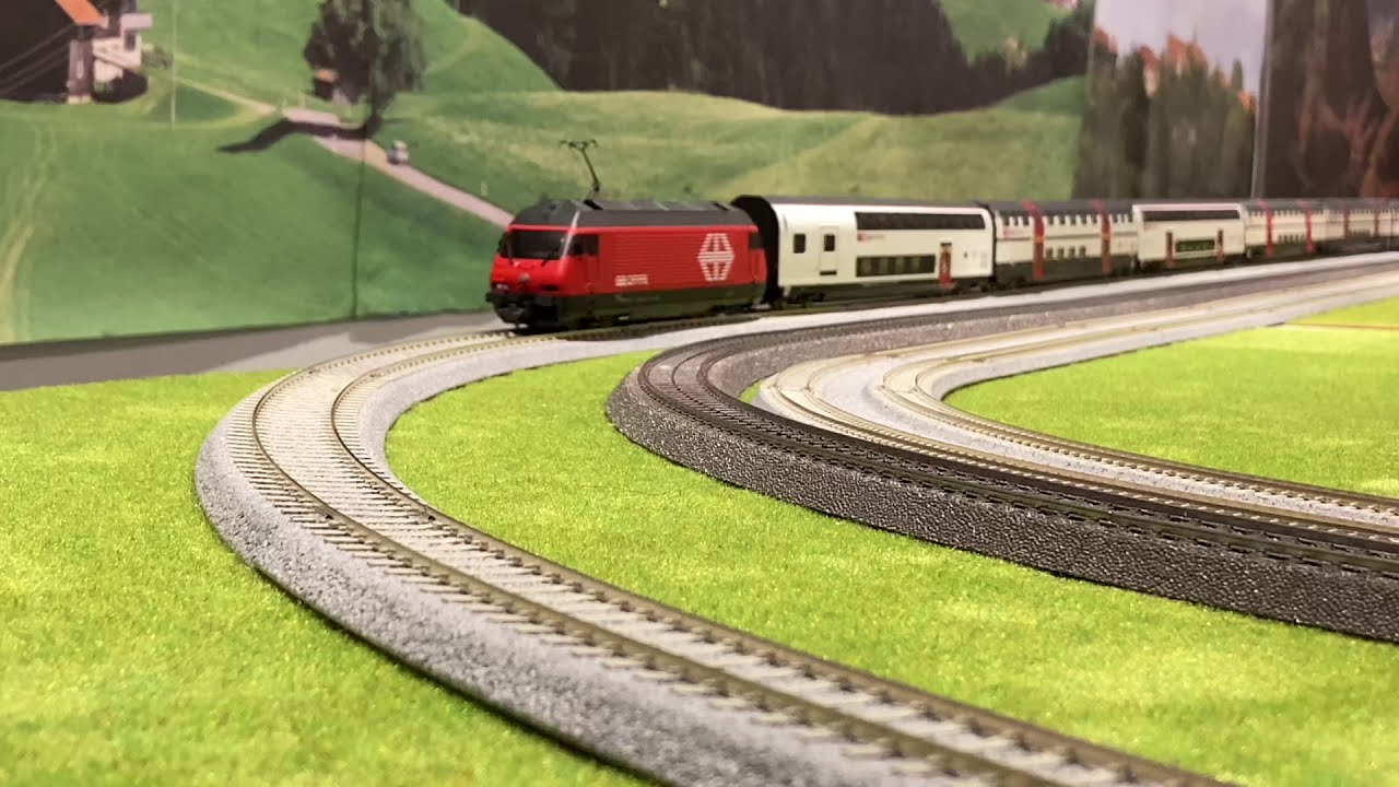 HO】Roco SBB Re460 IC2000 & IC2020 - YouTube