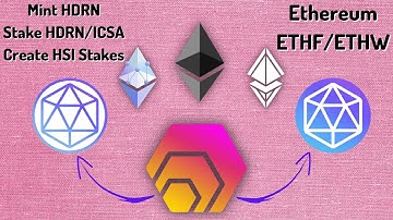 How to Mint HDRN, Stake HDRN/ICSA & Create HSI Stakes on Ethereum/ETHW/ETHF