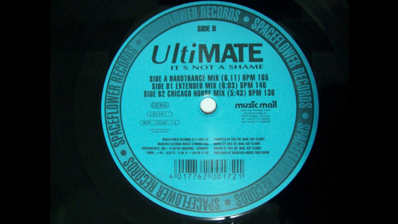 Ultimate - It's Not A Shame (Extended Mix) 1997