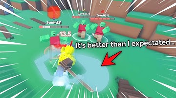 this roblox rpg game CURED my depression [Pixel Blade Part 1]