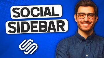 How to Add a Social Media Side Bar to SquareSpace Website (in 2022) | SquareSpace Social Media Icons