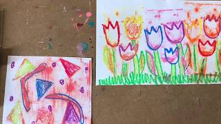 Cereal Box Collographs!