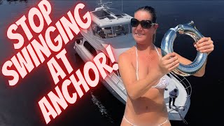 Does the ULTRA Anchor Ring Stop your boat from swinging while anchored?