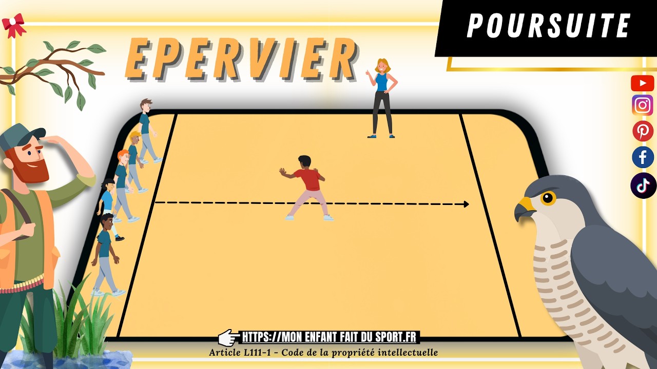 La r&egrave;gle du jeu de l&rsquo;&eacute;pervier expliqu&eacute;e en vid&eacute;o par un animateur