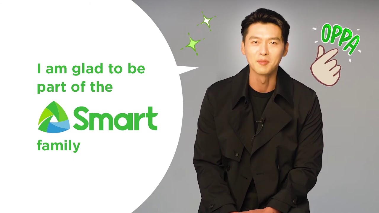 " Crash Landing On You" HYUN BIN greet Filipino fans  | Smart Communications, Inc. newest endorser