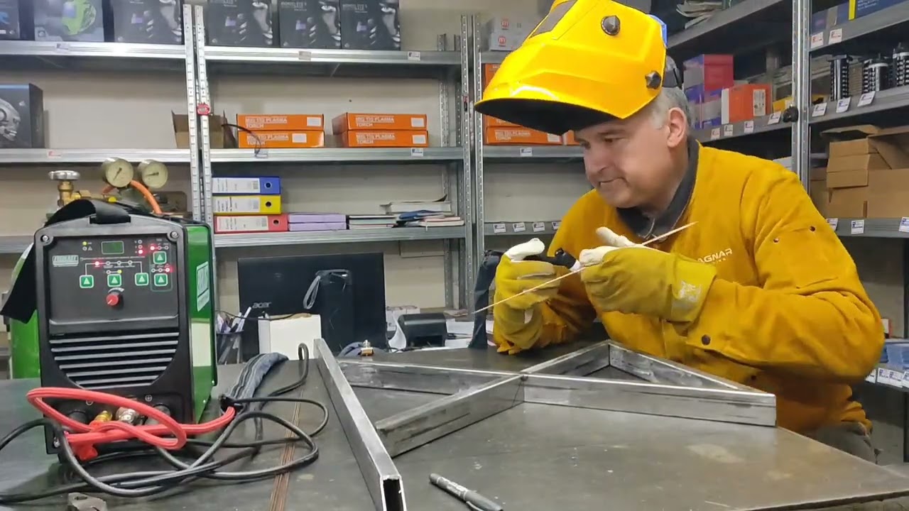 Everlast Powerarc 160 iSTH DC Tig test 