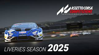 Assetto Corsa Competizione 2025 Liveries Pack - Consoles Trailer