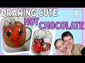 How to Draw a Cute Hot Chocolate ☕ | Easy Drawing for Kids