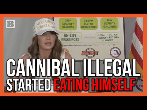 WTF?!? Kristi Noem Says Cannibal Illegal Started Eating Himself During Deportation