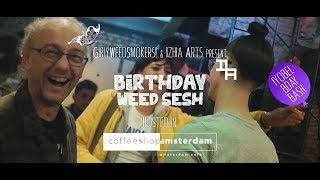 Birthday Weed Sesh (#11.5) | in Coffeeshop Amsterdam Cafe | by GirlyWeedSmokers! & Izhia Arts