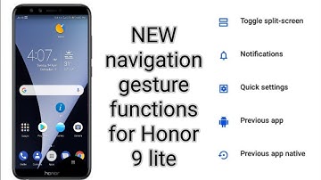 EMUI new navigation gesture functions🆕 control (settings)