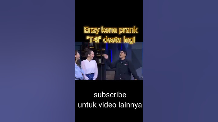 Enzy kena prank "T4i"nya Desta lagi 😂😂  #shorts #tns #vindes #enzy #net #tonighshow #hesti