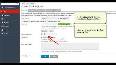 Plesk 12 5 Tutorials   How To Add Mail Accounts By webanchor.net
