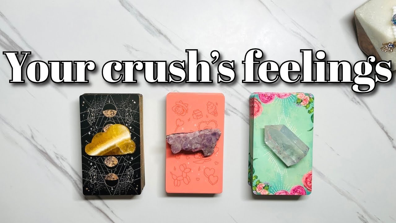 How Your Crush Feels About You💕🥰 Pick a Card Love Tarot Reading - YouTube