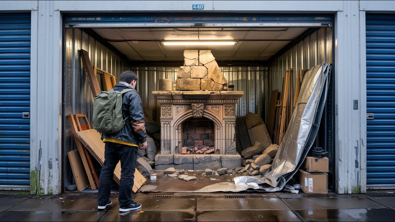 Homeless Man Inherited A Storage Unit With The Buried 1440 Fireplace Inside… It Changed His Lives