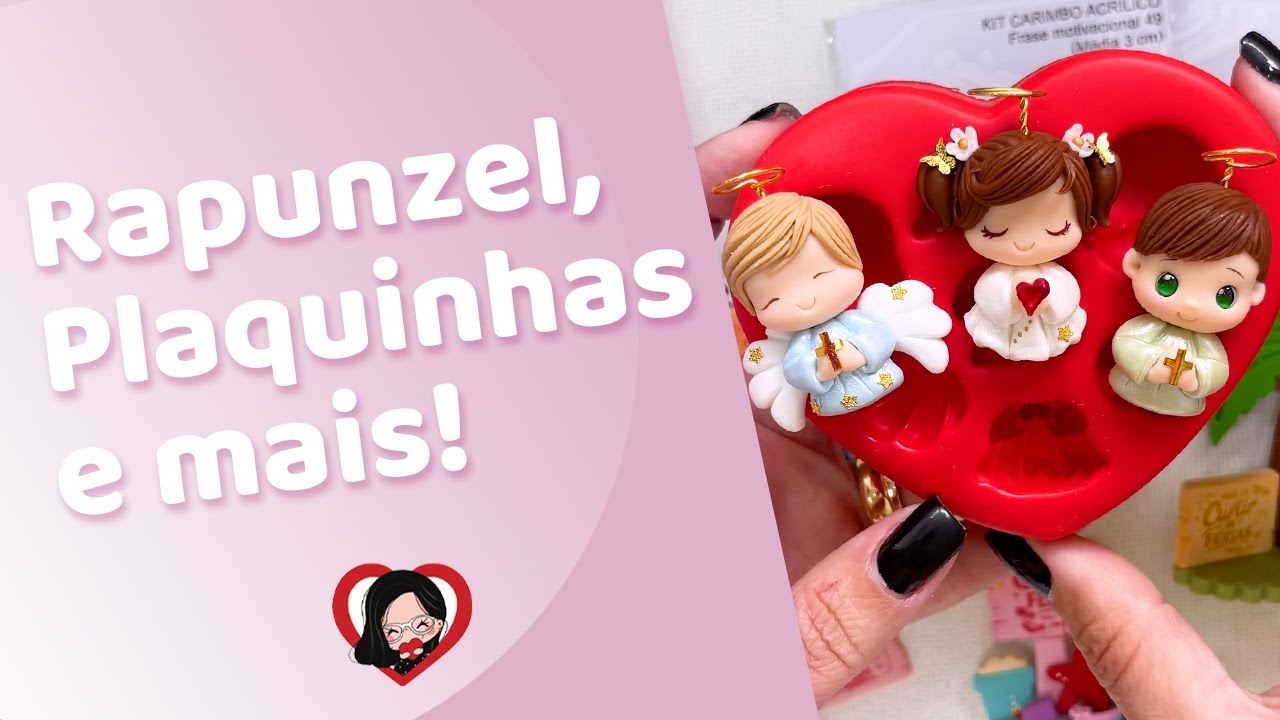 Lançamento: MOLDES, PLAQUINHAS, RAPUNZEL, MY LITTLE PONY e mais! #biscuit #personalizados #artsy