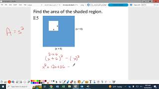 Algebra 1 Notes 8-4
