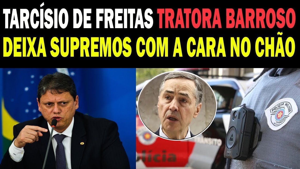 AO STF, GOVERNO DE SP INFORMA QUE VAI UASAR CÂMERAS NAS OPERAÇÕES DE POLICIAIS!