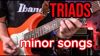 Super Simple minor Triad Lesson - Anyone Can Understand (123 Strings Set)