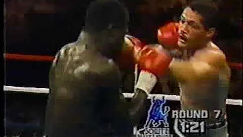 Virgil Hill-Jean Marie Emebe highlights boxing video