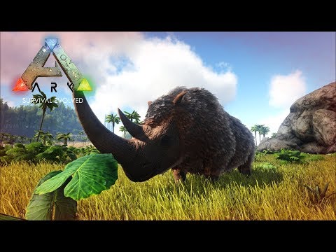 Видео: Приручил Носорога и Мамонта - Ark Survival Evolved #27