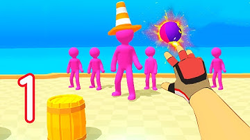 Fury Shot 3D - Funny Gameplay All Levels 1-10 Android,iOS