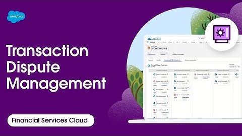 Transaction Dispute Management | Financial Services Cloud