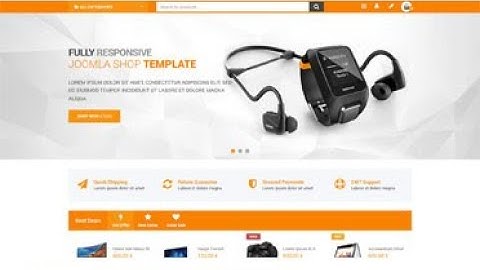 Impulsa Joomla shop Template For VirtueMart