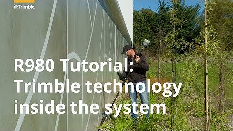 Trimble R980 | Tutorial | ProPoint | Trimble Inertial Platform (TIP)