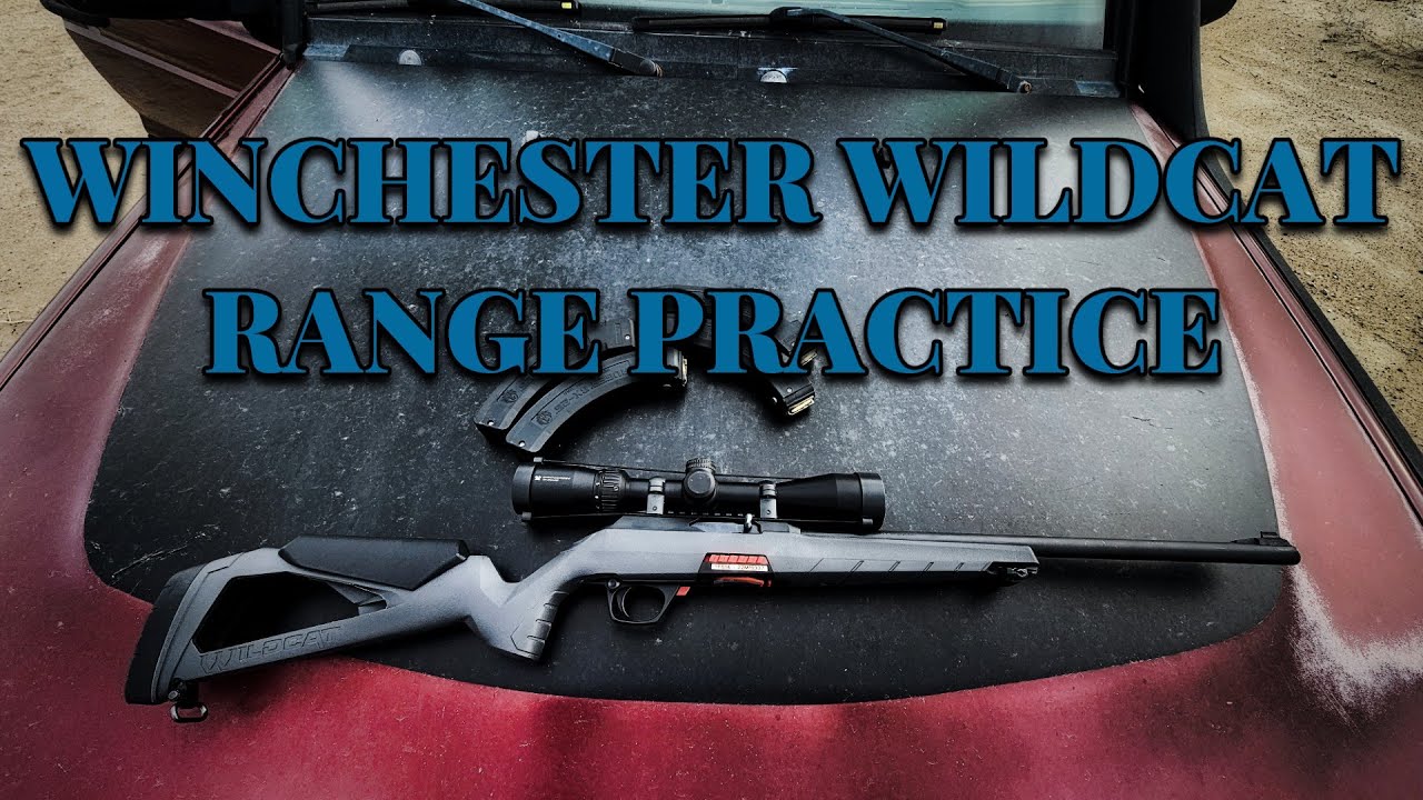 WINCHESTER WILDCAT RANGE PRACTICE ~ STERLING WHEEL - YouTube