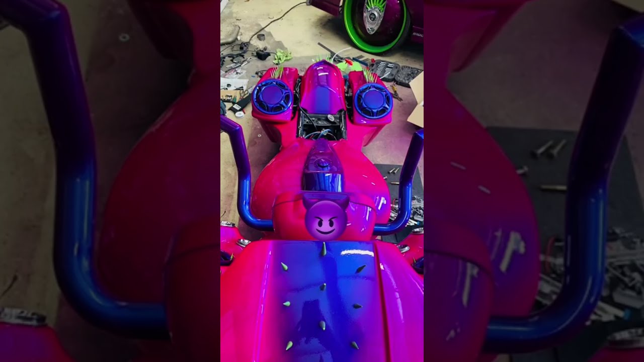 Harley Quinn Bagger Build PT 9