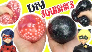 Miraculous Ladybug How to Make DIY Squishies with Squishy Maker