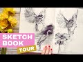 Sketchbook Tour [How I use my sketchbook to improve art]