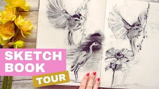Sketchbook Tour [How I use my sketchbook to improve art]