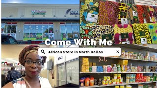 AFRICAN STORE in DALLAS...AMAZING prices💰 | Millennium African Store | Come with me VLOGS