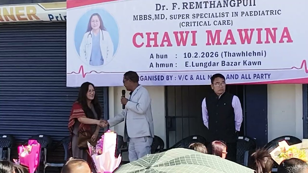 Dr Nl F Remthangpuii super specialist IN paediatric a khua a lo haw e..