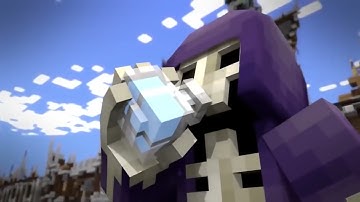 MINECRAFT ANIMATION TRẬN CHIẾN GIỮA HEROBRINE TRONG HYPIXEL | NHẠC "SUPER HERO"