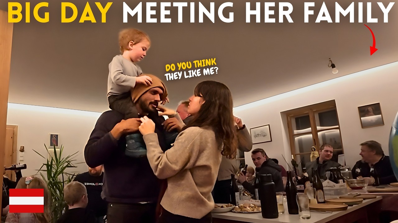 First Time Meeting Her Whole Family | Europe Vlog 😳🇦🇹