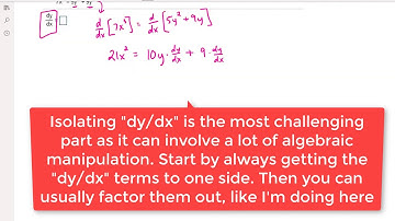 Implicit Differentiation - Section 14.3 and 14.4