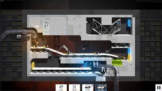 Bridge Constructor Portal Level 27